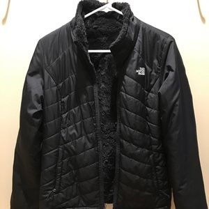North Face Winter Coat Reversible Mossbud